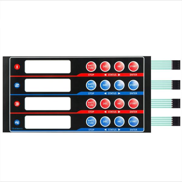 Quality Customized Push Button FPC Membrane Switch Waterproof With LED for sale