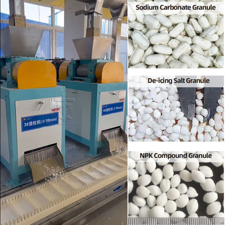 2-8mm Fertilizer Granulator Rotary Drum Granulator for Dry Powder Production