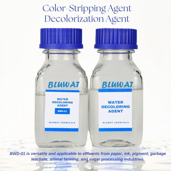 Quality Color-Stripping Agent Decolorization Agent Water Purification Agent Effluent Treatment Color Removal Agent for sale