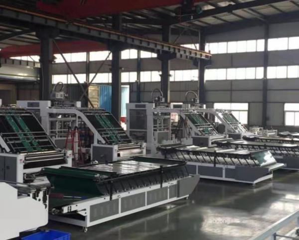Quality Carton Box Auto Flute Laminator , High Speed Lamination Machine for sale