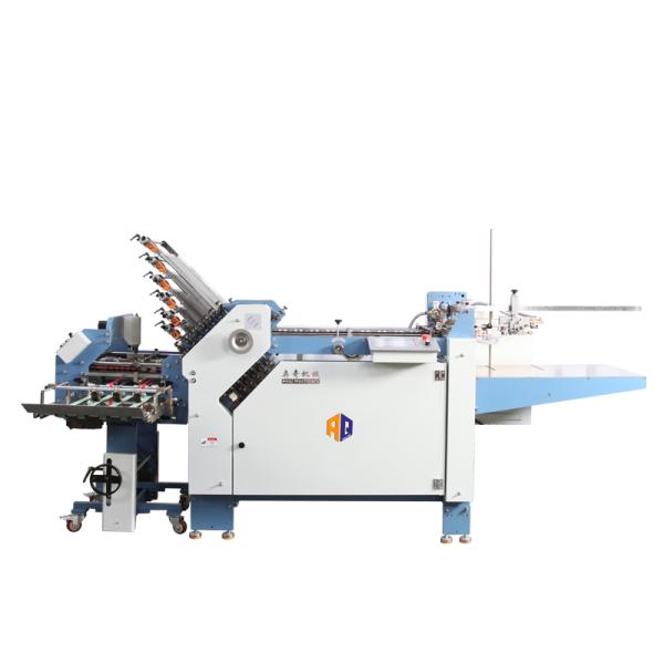 Labor-Saving Paper Folder Machine 3.3KW By Sheet Folder 180m/Min