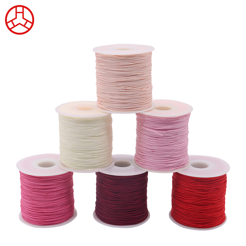 Direct 0.8mm Nylon Cord Thread for Beading String DIY and Chinese Knot Macrame Cord