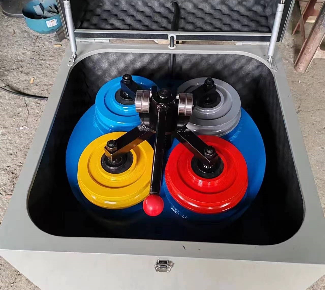 Laboratory Rock Pulverize GJ-1 GJ-2 Sealed Vibrating Sample Pulverizer For Mineral Mill Lab Stone Testing