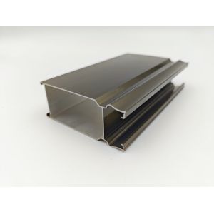 Black Anodized Aluminum Extrusion Profiles 6000 Series Aluminum U Channel