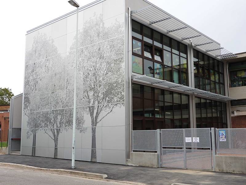 Perforated Metal Building Facade combination of function and aesthetics for Architectural Facade Design