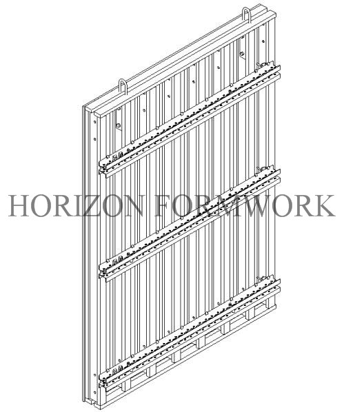 Adjustable Wall Formwork Systems , H20 Beam Metal Formwork For Concrete Columns