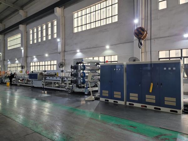Quality PP Corrugated Wave Roof Tile Sheet Extrusion Machine Width 850-1050mm for sale