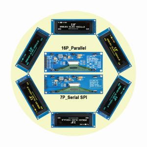 China SSD1322 Controller 256x64 Graphic Oled Display Module With Opetional Light wholesale