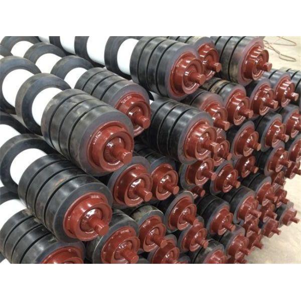 Material Handing Equipment Parts Return Idler Roller 108mm Diameter