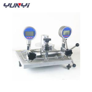 China 60mpa Hydraulic Dead Weight Tester Calibration Bench Pressure Calibrators wholesale