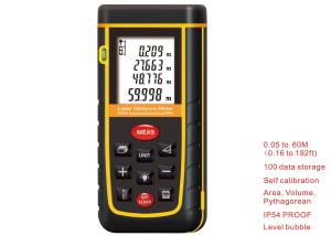 China 10 key 60M Laser Distance Meter Rangefinder Range Finder Electronic Ruler Digital Tape Measure Area volume Tool Bubble wholesale