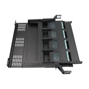 MPO/MTP - LC  12F Cassette Modular Patch Panel Cabinet 4u Fiber Enclosure