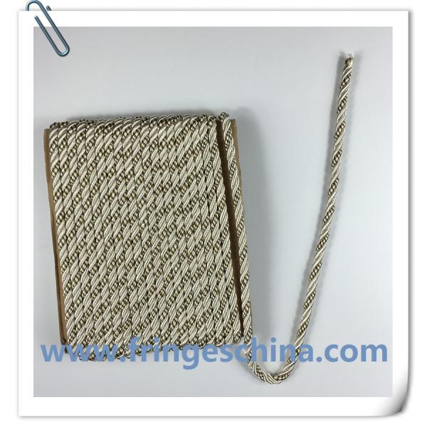 Charming hot selling decorative round rope for home textile decoration