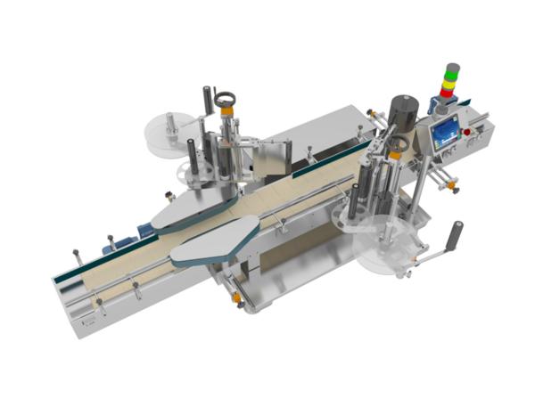 Quality Square Flat Bottles TN-200LDS Single Side Self Adhesive Labeling Machine for sale