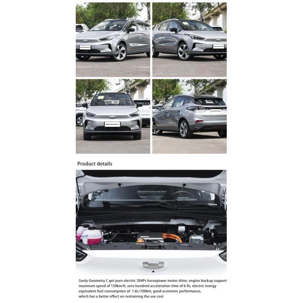 Electric Geely Second Hand Cars 550KM fast charging electric car