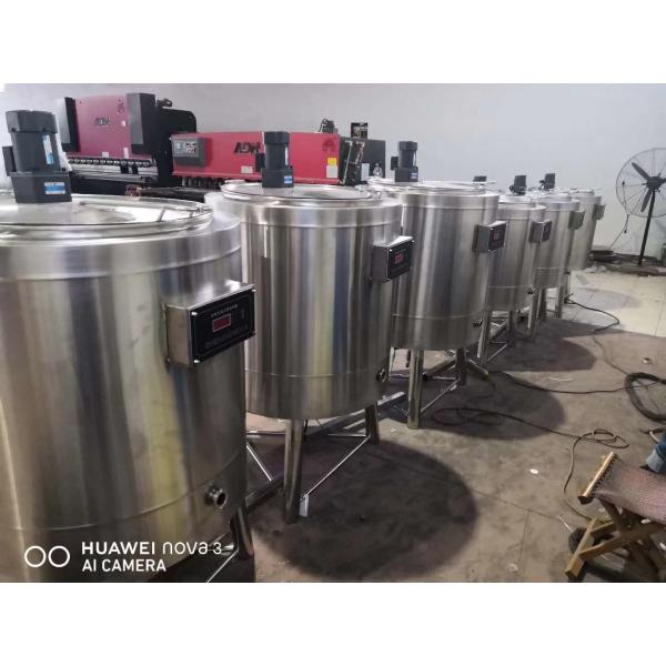 500L No Rust stainless steel pasteurizer Machine With Advanced Technology