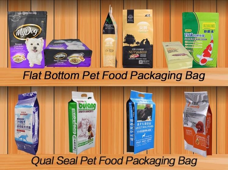 quad seal bottom and bottom load metallized film slider zipper packaging bag, Metal Zipper Printing PVC Slider Bags