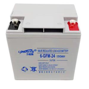 China 12V 24AH Valve Regulated Lead Acid Batteries With Constant Voltage Charge Method wholesale