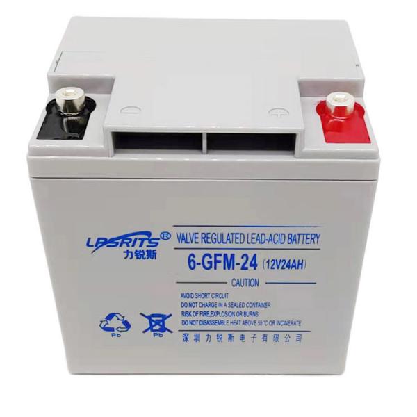 Quality 12V 24AH Valve Regulated Lead Acid Batteries With Constant Voltage Charge Method for sale
