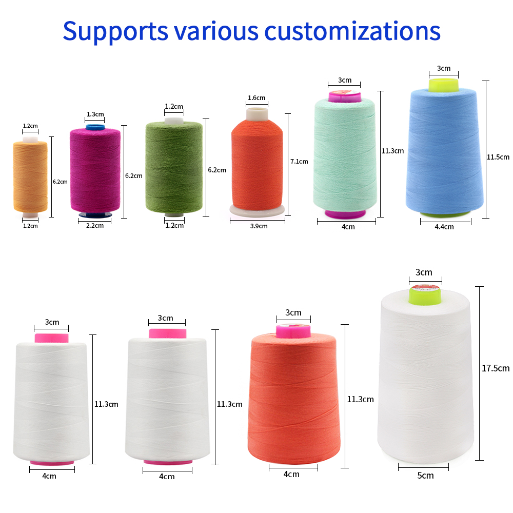 202ÂÃĂłăƂƄƆ9 3000 Yards Cotton Sewing Thread for Sewing Machines and Handmade Products