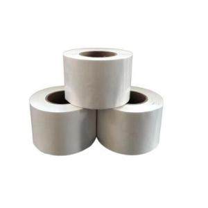 China LDPE White Shrink Wrap Tape 100mm Width 30m Length With 3'' Plastic Core wholesale