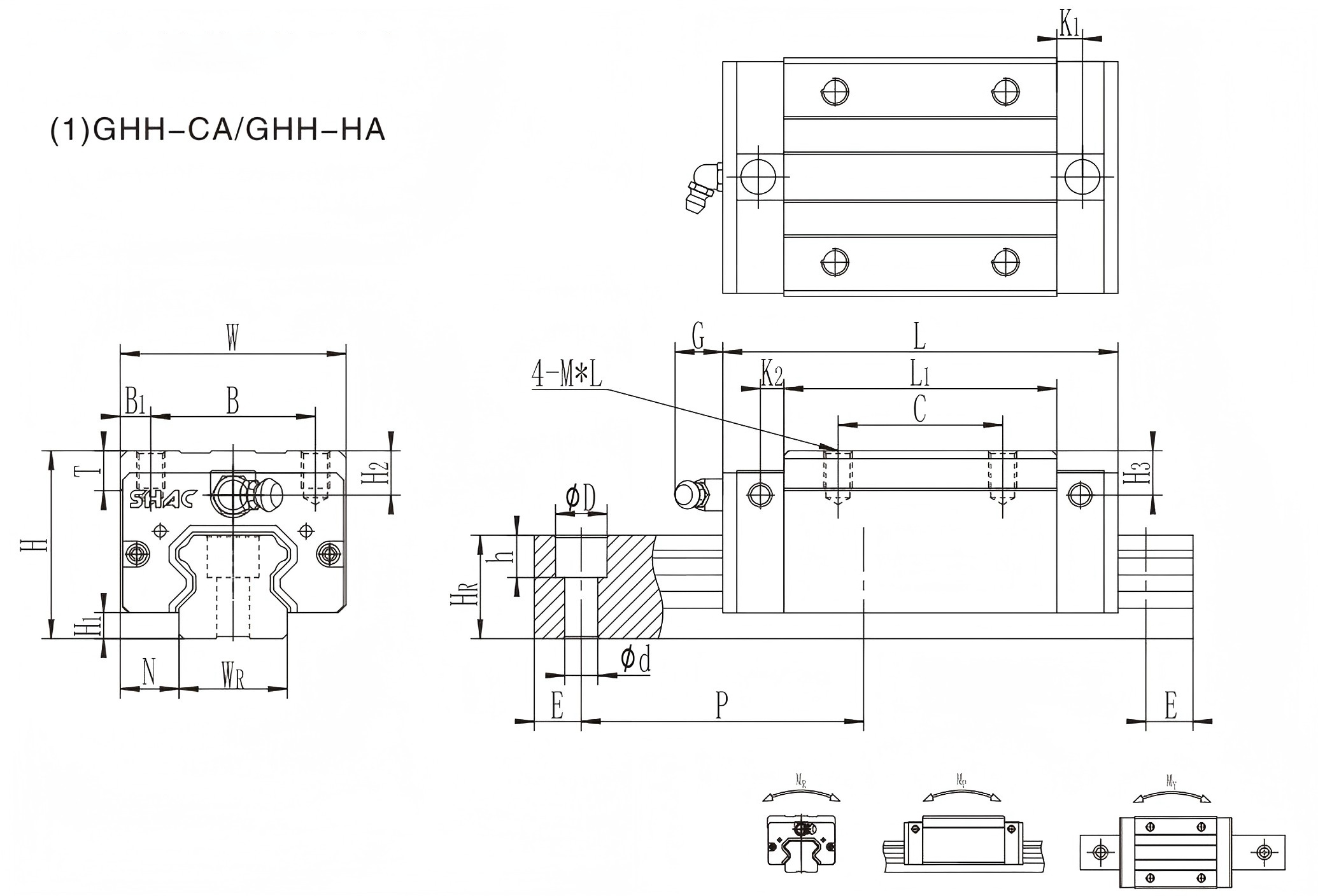 Ball Linear Guide Slider High Precision Linear Rail Slider Dust Proof