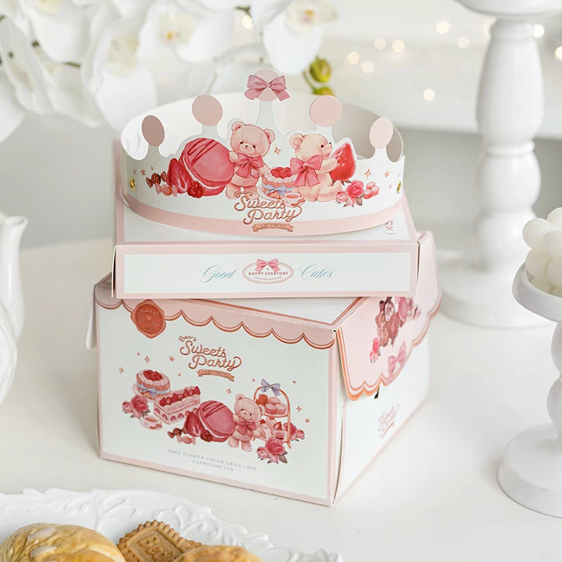 Made-to-Order Cake Packaging Large Cake Boxes with Custom Order Accepted