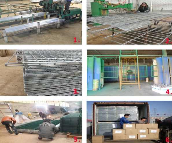 Building Heavy Duty 1.5mm Double Wire Mesh Fence