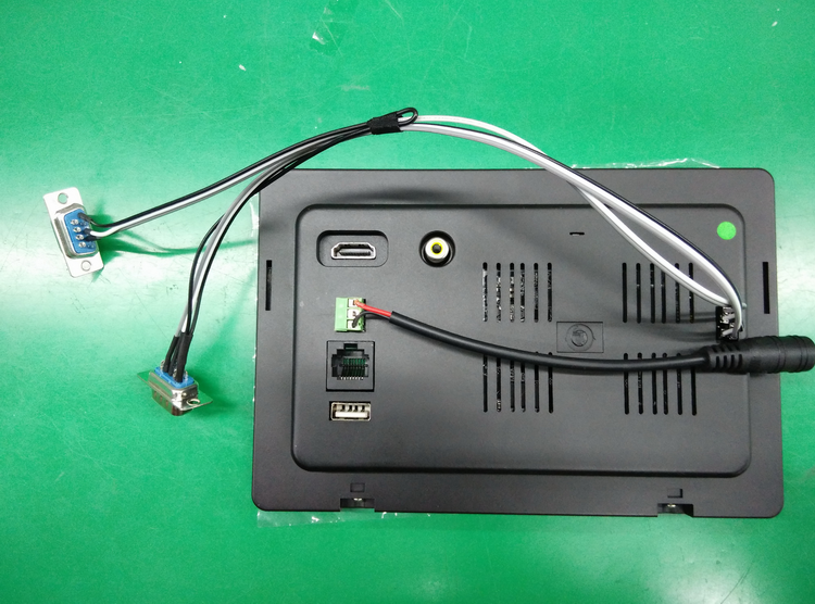 7" Wall Mount Building Automation Android OS Tablet With POE RS232 LED Light