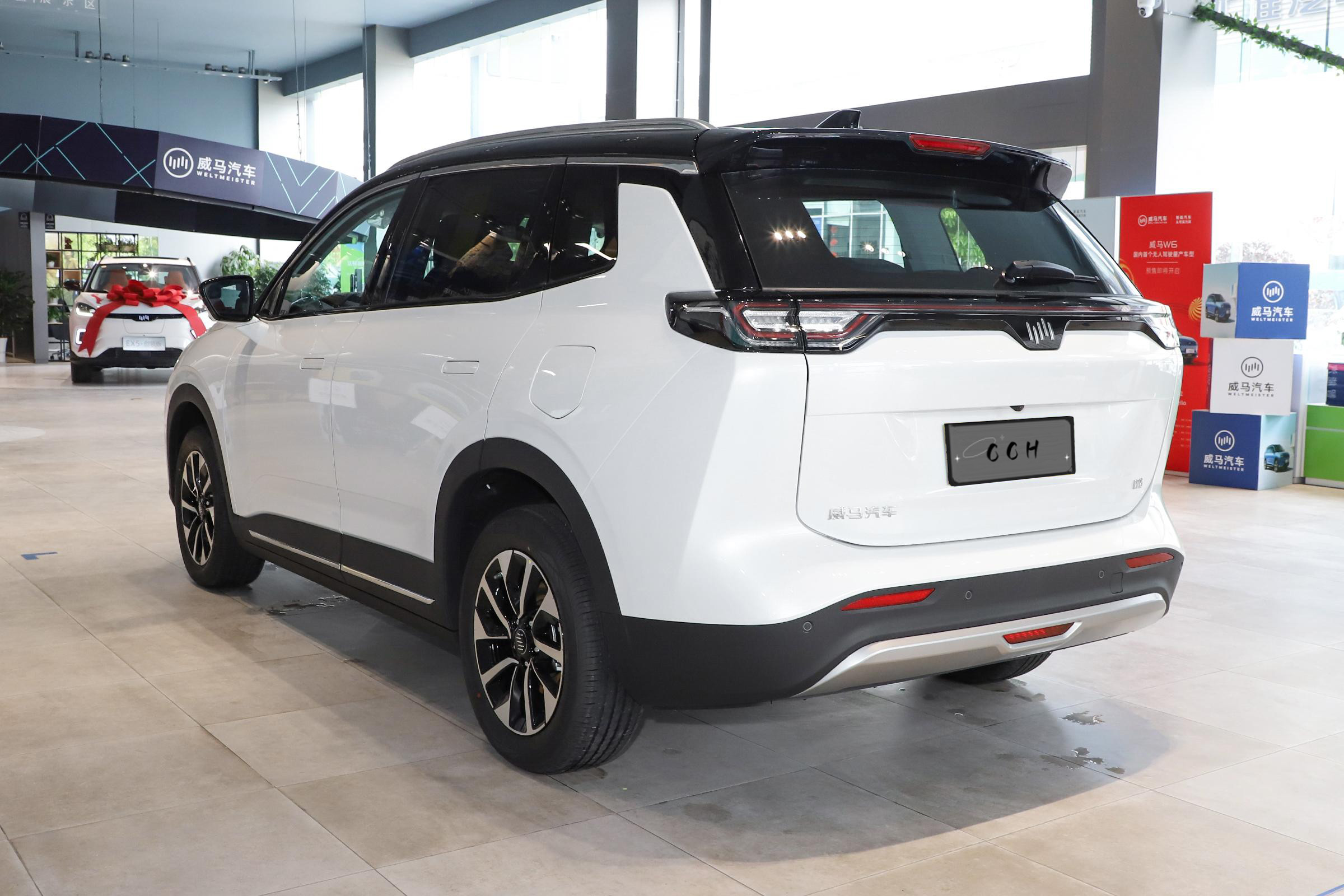 Single Speed Transmission Full Electric SUVs Weima W6 Medium SUV