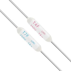 UMI TAM 1A 250V Temperature Fuse T0F 76C T1F 86C T2F 102C T3F 115C T4F 127C T7F 145C