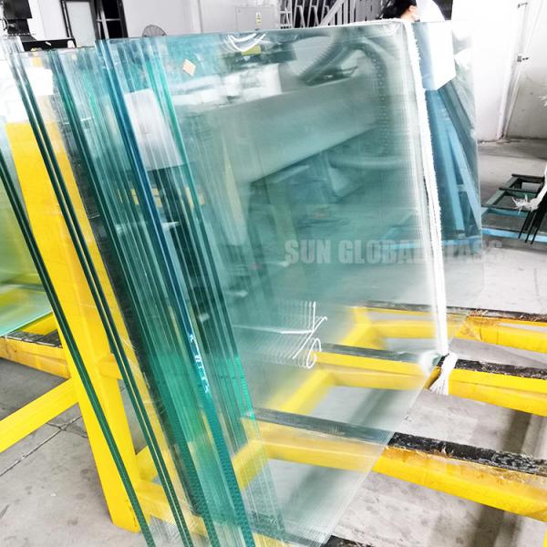 Laminated Clear Toughened Glass Doors And Windows Custom Slide And Swing Glass Door Interior Sliding Tempered Glass Door for Viewing Villa