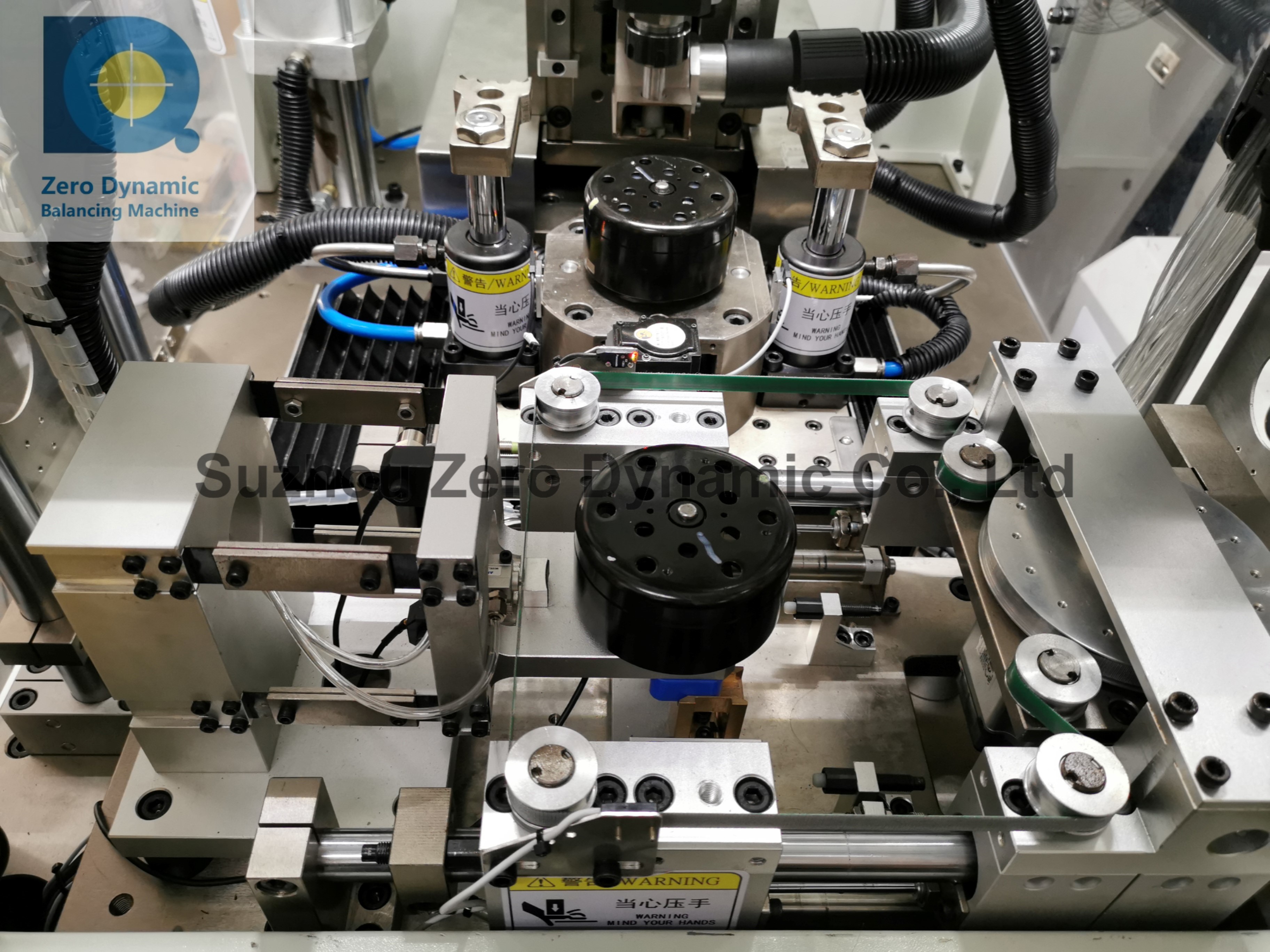 Two Station Motor Outer Rotor Vertical Double Plane Automatic Milling Balancing Machine