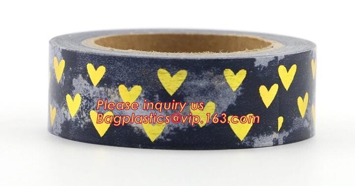 foil washi tape holographic foil washi tape,Gold Laser Decorative Reflective Customized Washi Tape,Decorative Adhesive T