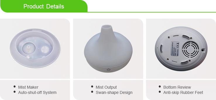 Ultrasonic 80ml Mini USB Home Fragrance Air Aroma Diffuser