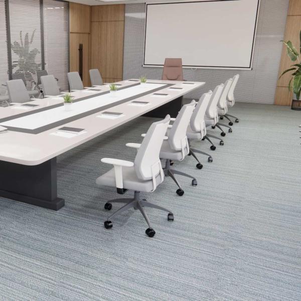 Quality Antifouling Non-slip Carpet Glass Fiber Reinforced PVC Backing For High-Flow Area for sale