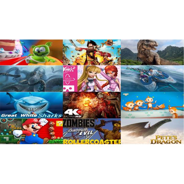 Self - Sevice Virtual Reality Simulator 360 Degree Rotation VR Movie Player Panda Cinema Games Height 1.1m To 1.7m