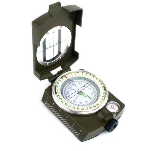 Outdoor BK00923 Special Professional Metal Tactical Compass with Multifunctional