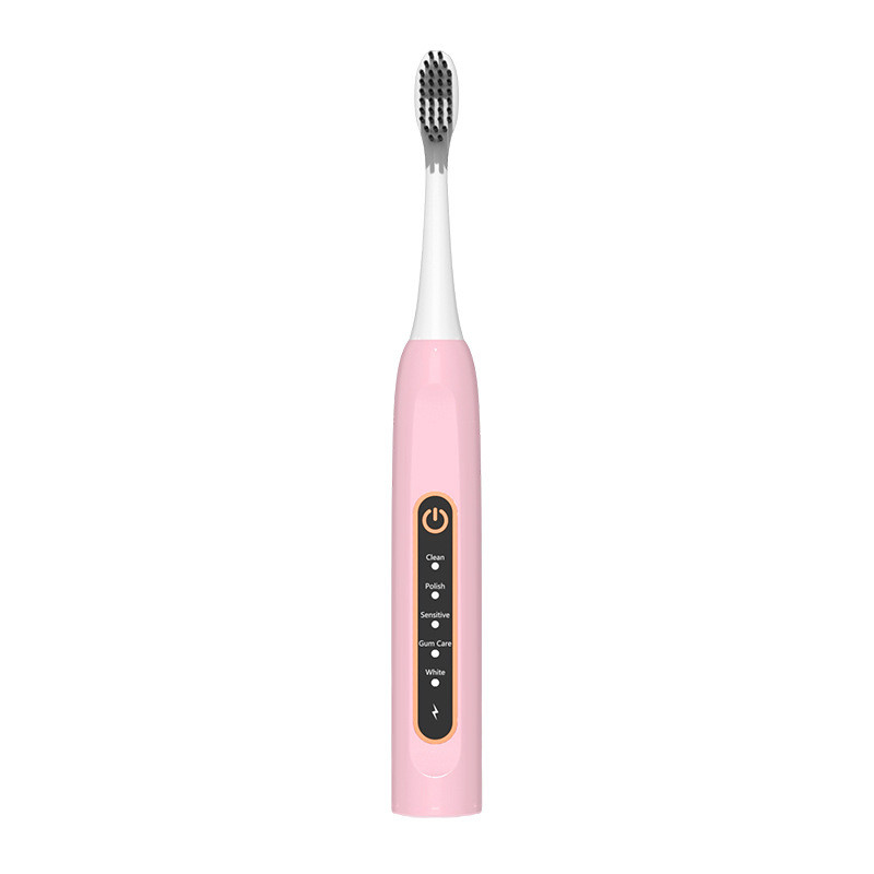 USB Rechargeable Automatic Teeth Cleaner Whitening Toothbrush IPX7
