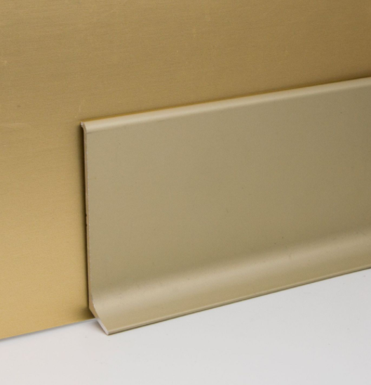 6063 Aluminium Skirting Trim 150mm Anodized Treatment High Corrosion Resistance