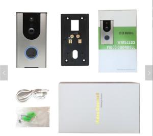 Door Bell Wireless Doorbell & Wireles Remote control with LED Wireless Video Intercom Intelligent PIR Motion Detection