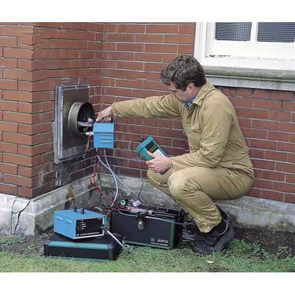 Handheld Flue Gas Analyzer Emissions Monitor Portable Gas Analyzer Wireless Connectivity