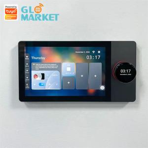 China Tuya Wifi Smart Control Panel 7 Inch Multi Function BLE Music Wall Smart Zigbee Gateway wholesale
