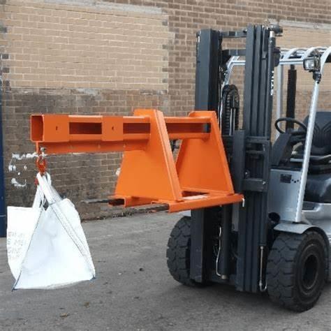 Quality 1T To 5T Fork Mounted Crane Jib Forklift Attachment OEM Customized for sale