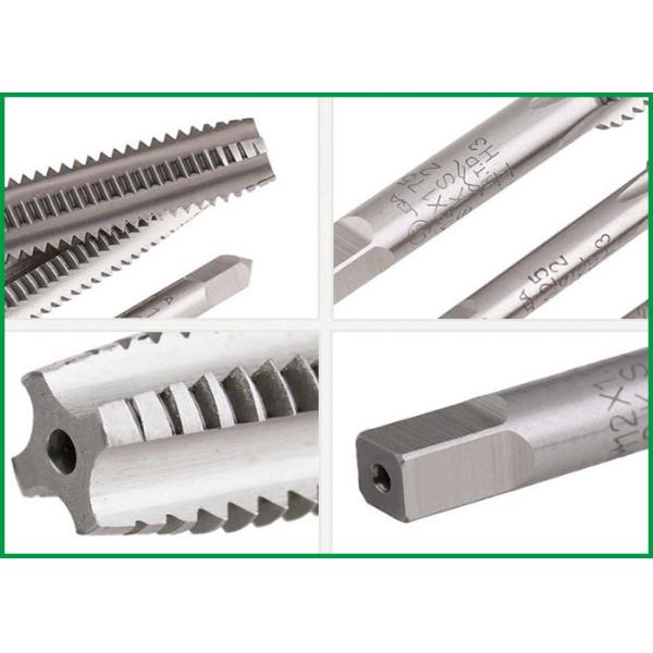 Straight Flute HSS Hand Tap 900 N / Mm2 Resistance With Bright Finish