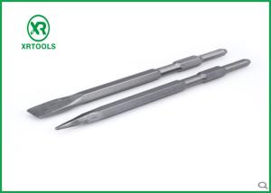 Hexagonal Shank Electric Masonry Chisel , 17 * 400mm Diamond Point Chisel