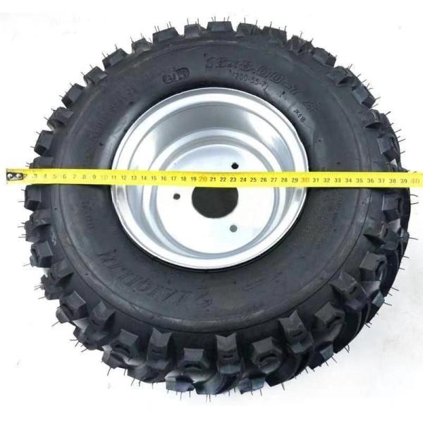 Quality Weather Resistant 4X4 ATV Tires Go Kart Wheels 16X8-7 25X1 45% 55% Material for sale