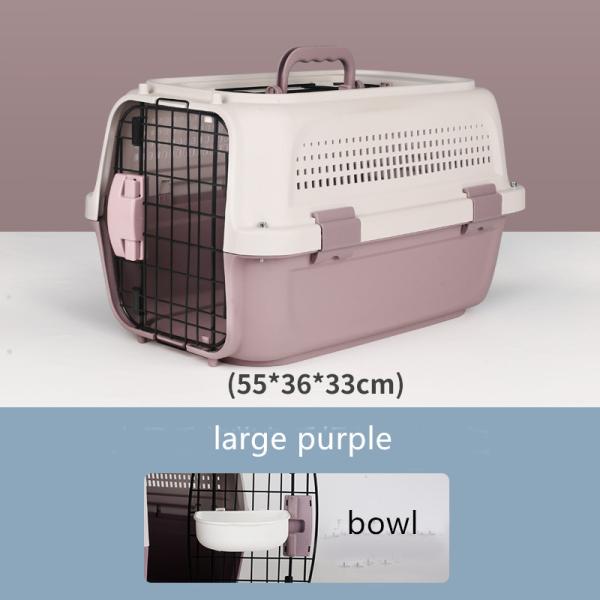 PP Plastic 235 Carbon Portable Consignment Box For Pet