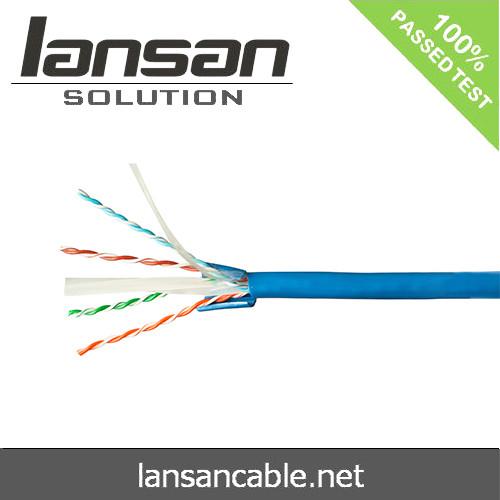 Quality ETL CCA Cat6a Ethernet Cable LSZH PE UTP 10G Solution Unshielded Copper for sale