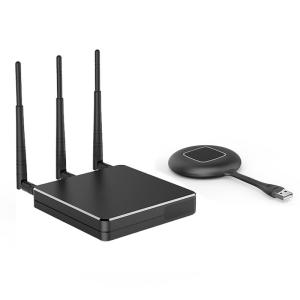 China ABS 4K Wireless Presentation System , TX RX Wireless Conference Room Screen Sharing wholesale